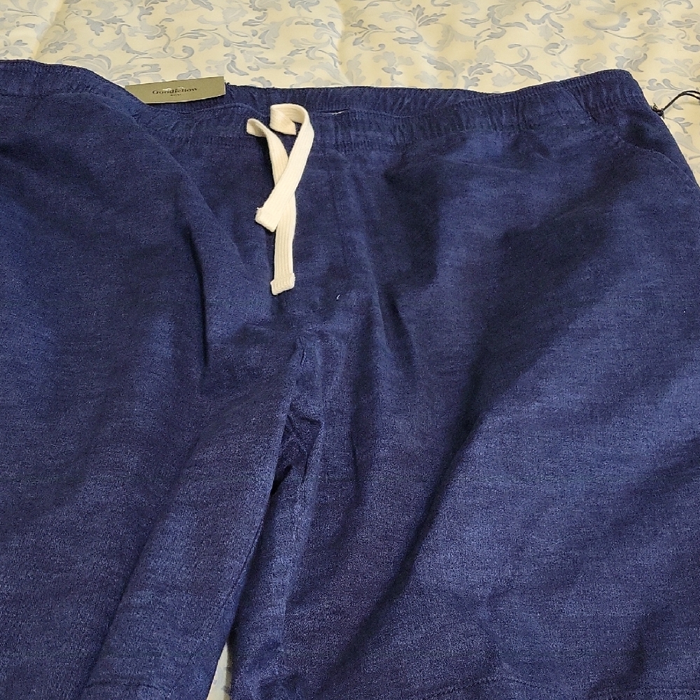 Goodfellow & Co Blue Flat Front Shorts